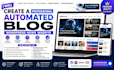 create a professional automated blog wordpress news website