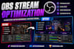 optimize your obs stream setup for performance and clean layout