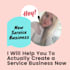 startup service business coaching call
