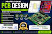do multilayer pcb design ,kicad schematic drawing, pcb prototype and gerber file