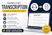 convert your audio or video to text