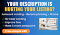 fix and improve your etsy product descriptions