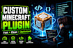 code a custom minecraft plugin for your server
