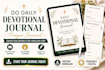 do daily devotional journal, prayer journal,christian books for amazon kdp