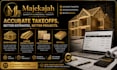 wood framing, lumber material takeoff, tile stone takeoff estimation, drywall