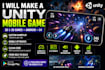 develop a small unity mobile game