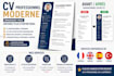 create a professional CV and cover letter