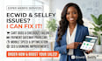ecwid sellfy cart bug checkout fail payment issue mobile speed seo fix
