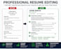 professionally edit and improve your resume fast