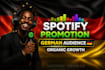 promote your spotify music in german
