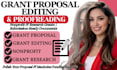 edit proofread grant proposal for nonprofit proposal do grant review