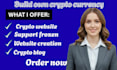build your own crypto currency token with smart contract