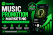 do organic spotify music promotion, spotify ads