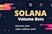 build solana volume bot, sniper, arbitrage, pump on sol, eth