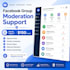 professionally moderate and manage your facebook group