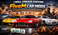 create custom fivem car mods