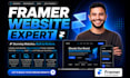 build framer website framer landing page create framer website