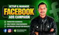 be your facebook ads manager and instagram ads expert