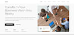 create a modern responsive website with clean code