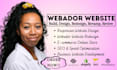 create webador website, design webador, webador website design, webador redesign