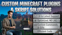 develop high quality custom minecraft plugins and scripts to grow server