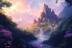 design stunning fantasy landscape