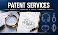 do patent search utility patent drafting and uspto patent drawings