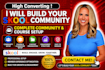 do skool community setup, setup course, and membership system