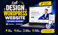 modern wordpress website for small business, elementor, SEO optimized