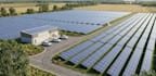 create solar farm layout and 3d visualization