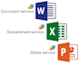 do excel data entry, word formatting, and powerpoint presentation design