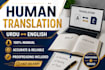 offer premium human translation and proofreading