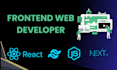 create a responsive react landing page website