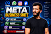 fix setup manage meta business suite, restricted account