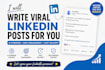 write viral linkedin posts