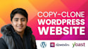 clone any website exactly into wordpress