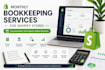 do monthly bookkeeping for your shopify ecommerce store