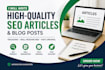 write  and translate articles and blogs