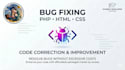 fix simple PHP, HTML and CSS bugs