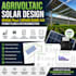 agrivoltaic solar design, bifacial pvsyst, enphase sld permit plans