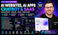 develop ai website, ai app chatbot saas, llm ai software as full stack developer