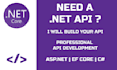 build a clean net rest API
