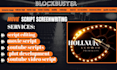 write a professional movie screenplay, TV pilot and script coverage