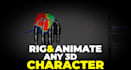 rig and animate your 3d character in blender