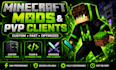 create custom minecraft forge mods and pvp clients