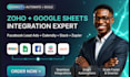 setup zoho with google sheets facebook leadads calendly slack zapier integration