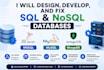 design sql and nosql database and write optimized queries