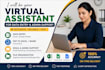 be your virtual assistant and administrative support assistant