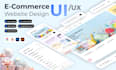 design tailored ecommerce plateform uiux