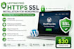 install free SSL certificate https for wordpress website security